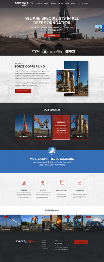 Construction uiux web design