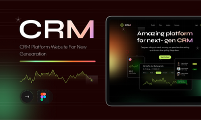 CRM Platform Landing page | SAAS Website crm crm landing page crm landing page ui crm system crm website crm website ui customer relationship management figma landing page landing page design landing page ui saas ui ui design ui ux ux web design website design website ui website ui design