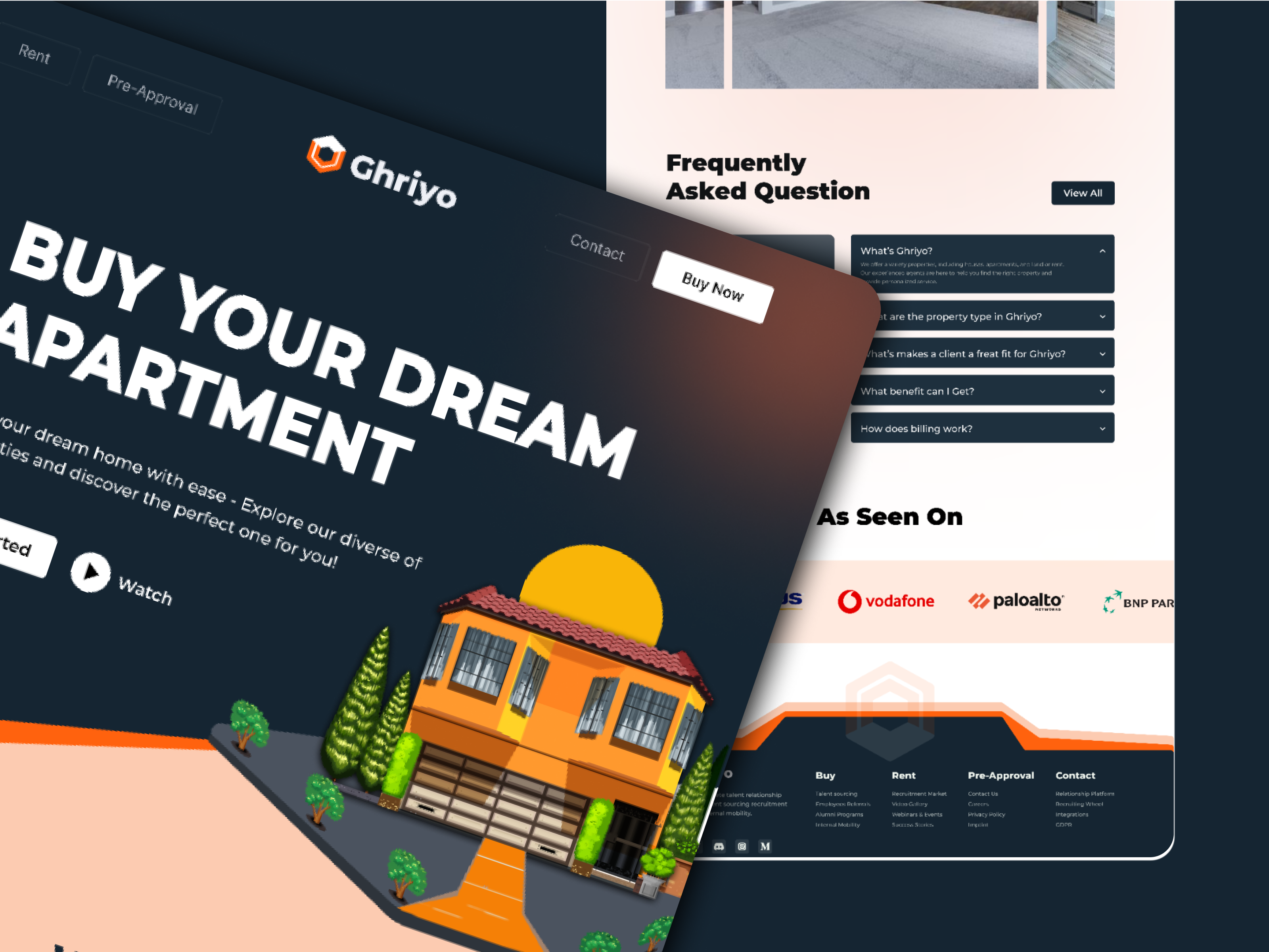 Real estate website design landing page real estate real estate website real estate website design ui web design website design