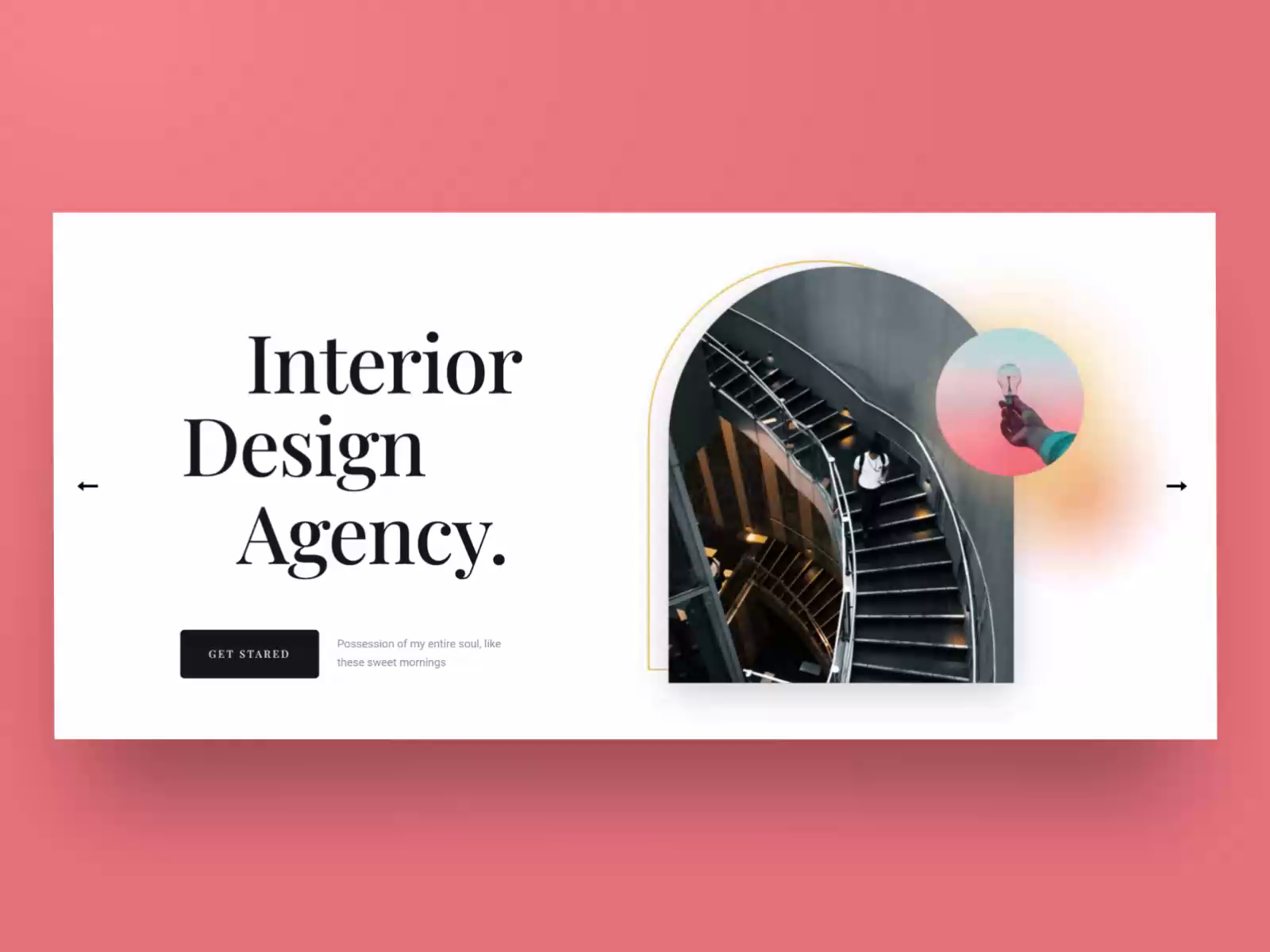 Interior Design 2 slider template by depicter on Dribbble