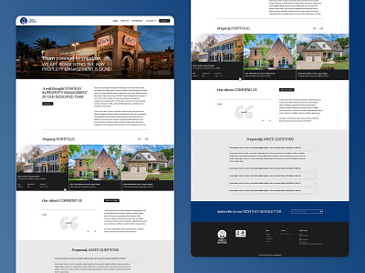 2020 Property Management - Website branding design ui ui design uiux ux design web development website design wordpress wp design