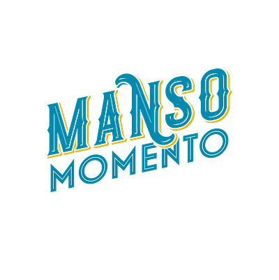 Marca para TV - Manso Momento argentina branding graphic design logo typography