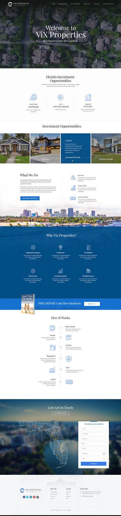 Real Estate & Mortgage uiux web design