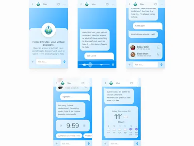 Qwerty Messenger chatbot messenger ui