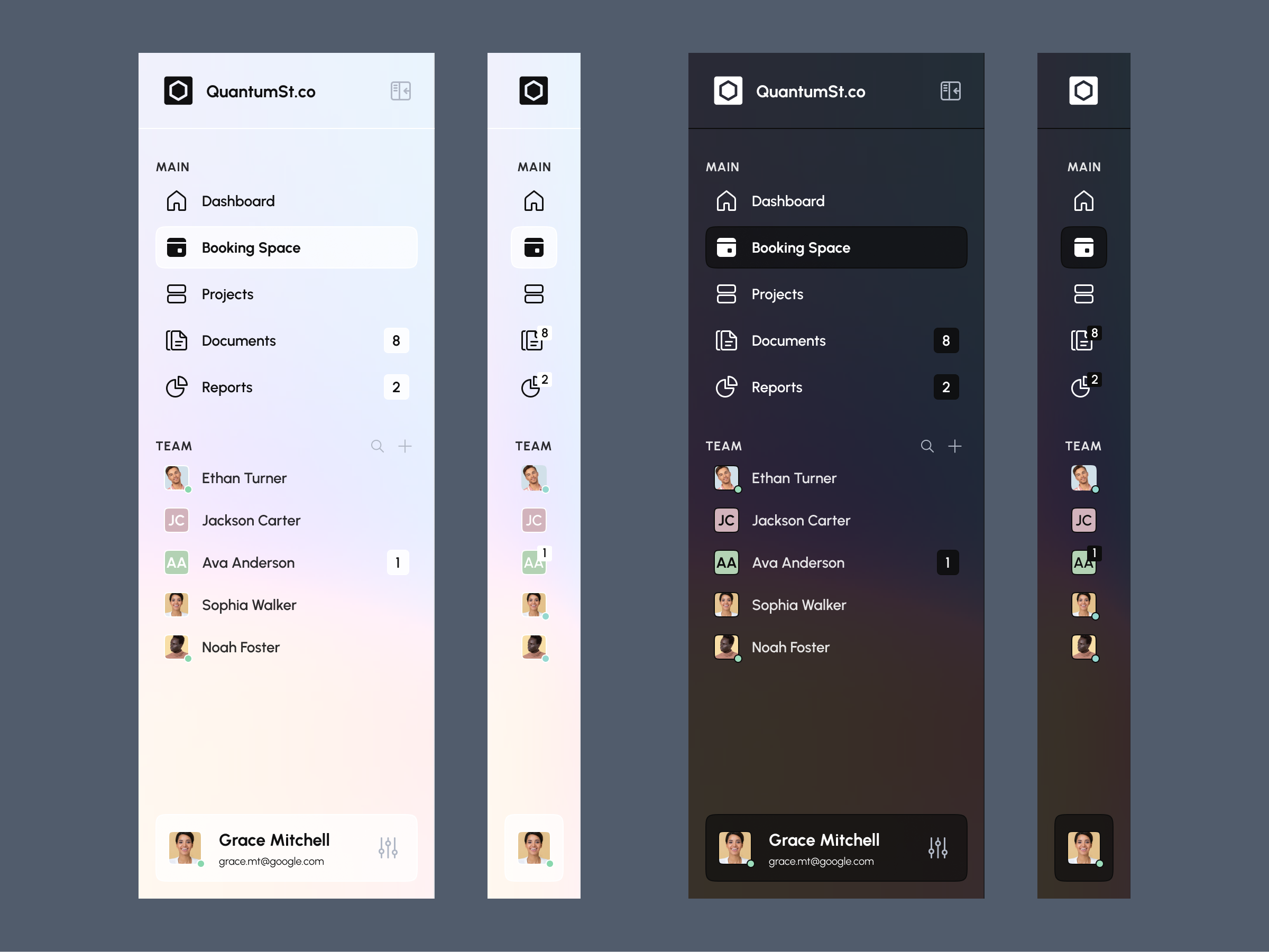 Navigation Sidebar navigation ui