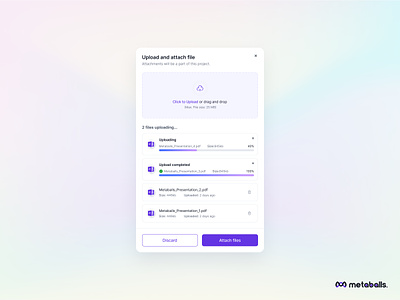 File upload and Attach UI/UX Design attach file case study design system file upload ui kit uiui design upload user experience user interface ux design