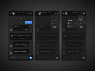 Messaging/chat Mobile Application branding chatting chatting app design group chat ios message messeging app messenger messenger app minimal mobile app mobile chat saas telegram ui ux