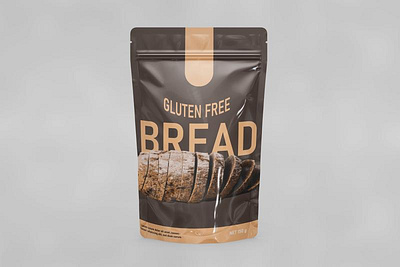 Pouch Packaging Design branding bread packaging graphic design packaging design pouch packaging product packaging