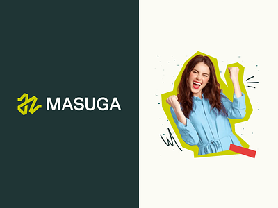 Masuga Brand Launch b2b brand identity brand launch branding early stage logo design startup startup brand visual identity