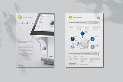 A4 leaflet branding design graphic design vector