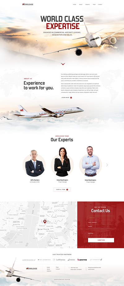Business & Consulting uiux web design
