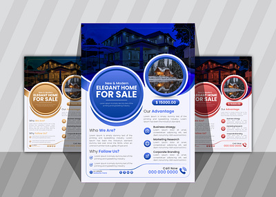 Professional Real-Estate flyer design. realestateagent