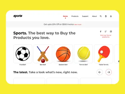 Shopify Landing Page - Shopify Website Design - Web Design 2024 design trend basketball cricket ecommerce ecommerce website design football games haseebiz landing page design landing page ui product design shopify landing page shopify store shopify website design sports sports website design ui ux web app desig web design website design