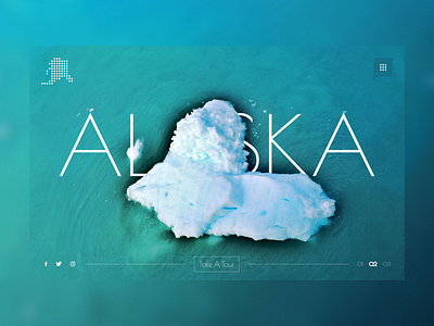 Alaska | Website 3d animation brand branding clean design graphic design logo motion graphics ui vector