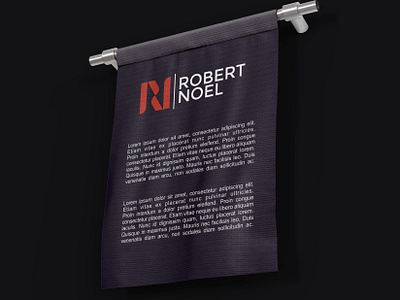 RN " Robert Noel" agency branding clothing company company logo consulting corporatedesign design illustration law lawfirm logo logodesign monogrampixel realestate