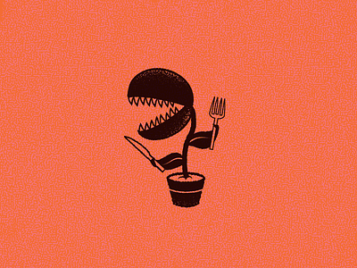 Flytrap conceptual illustrator editorial editorial illustration editorial illustrator flytrap illustration illustrator james olstein james olstein illustration jamesolstein.com killer plant texture vector
