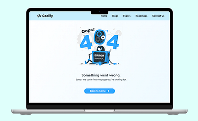 404 Error Page 404error design innovation ui