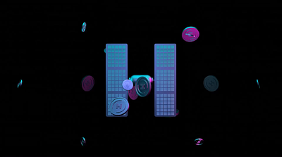 Animation for Hubble Protocol Project animation branding defi logo motion graphics solana ui ux uxui webdesign