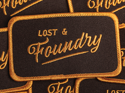 Lost & Foundry District Patch foundry hat lost and found patch snapback toque vintage