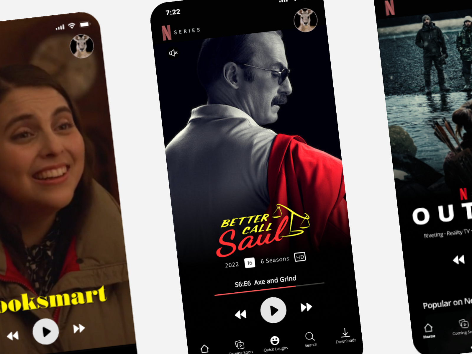 Netflix A Ui Mobile First Overhaul By Danni Bain On Dribbble