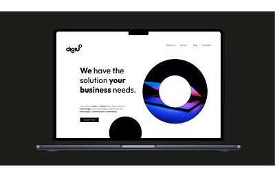 Rebranding @digiUP brand collaterals brand identity branding design graphic design logo logo design