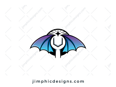 Dragon Wrench Logo branding design dragon graphic design logo maintenance repair tool vector wrench