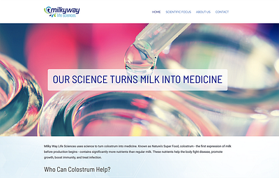 Milky Way Life Sciences Website