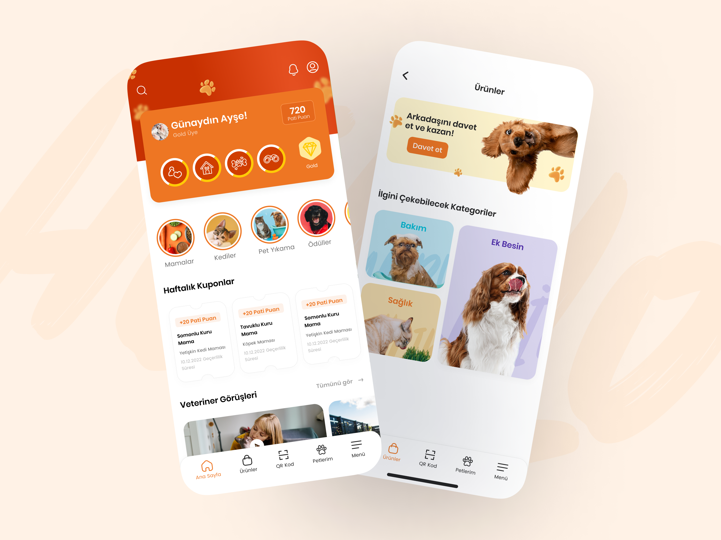 Petim Mobile App branding design typography ui ux