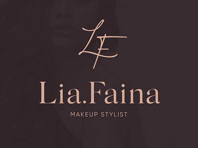 Lia Faina - Logo Design beauty beauty studio brand identity brandbook branding corporate identity design graphic design logo logo design logofolio makeup minimal model pattern polygraphy print design stylist vector tracing visual identity