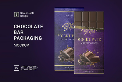 Chocolate Bar Packaging Mockup bar candy candy bar candy mockup chocolate chocolate bar packaging mockup chocolate mock up chocolate mockup coco cookies creative tools dessert foil food mock up food mockup food packaging packaging mockup smart object snack sweets mockup biscuit