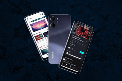 Streaming Application Mockup Design