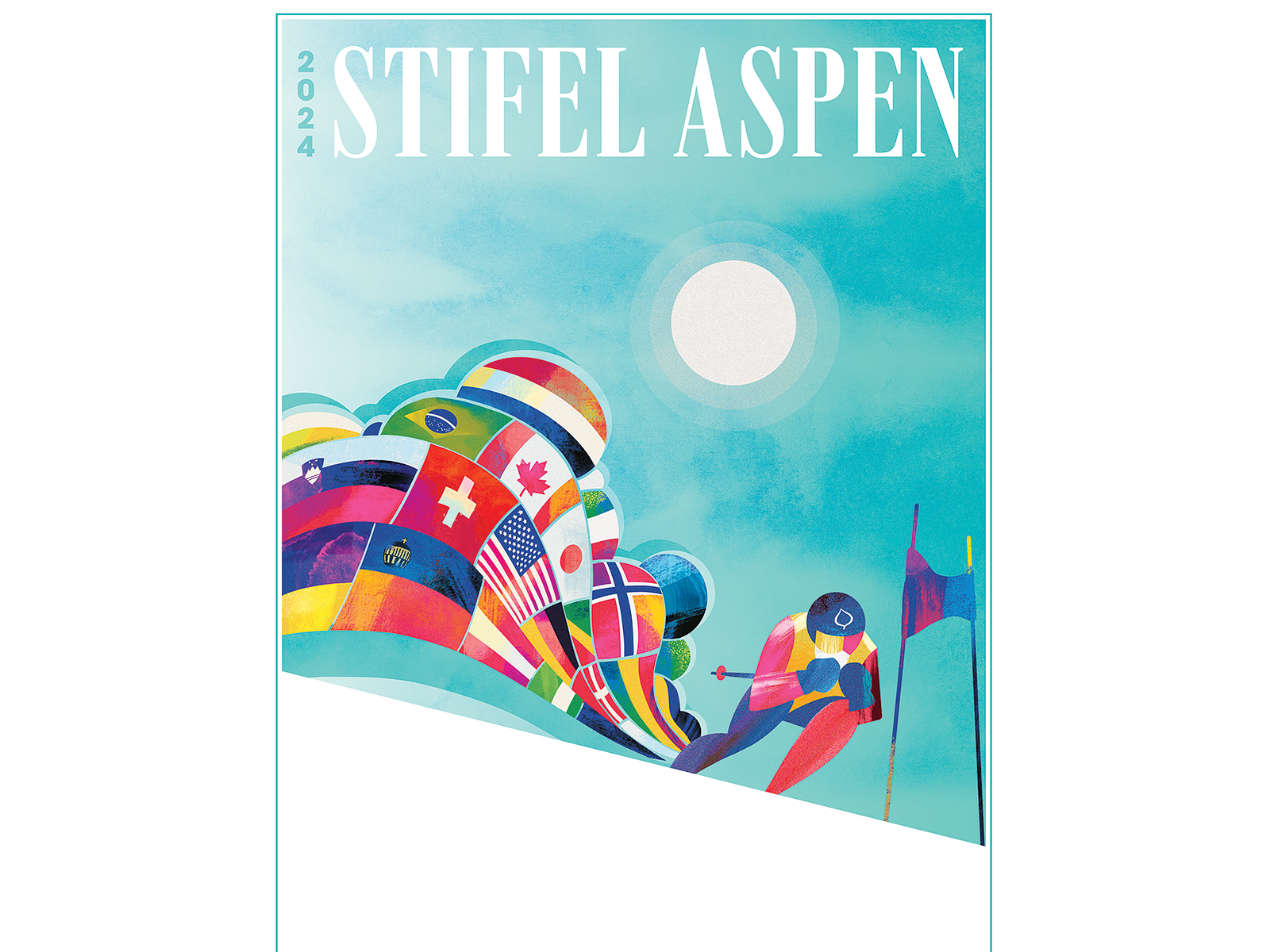 2024 Stifel Aspen Winternational Poster by Riley Hutchens on Dribbble
