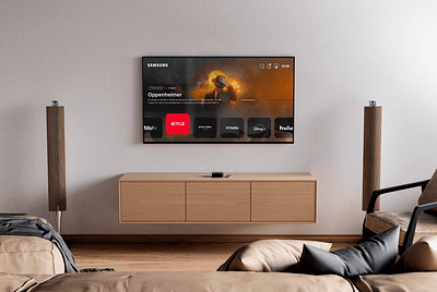 Samsung Smart TV app branding design netflix smart smart tv smart tv design tv tv design tv interface ui user experience ux