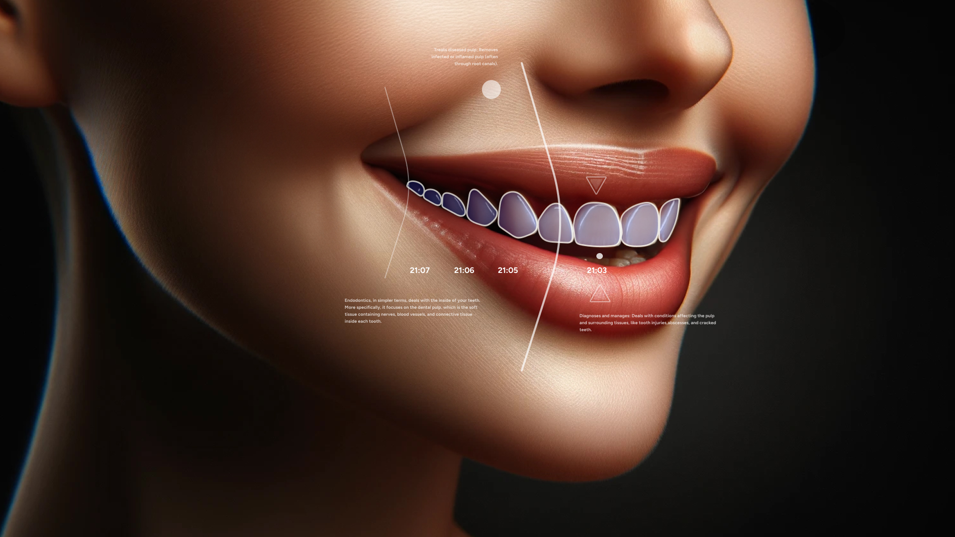 New Dental Website - Ath67 (1) animation dental dentist design doctor endodontic homepage landingpage layout microanimation minimalistic motion ui