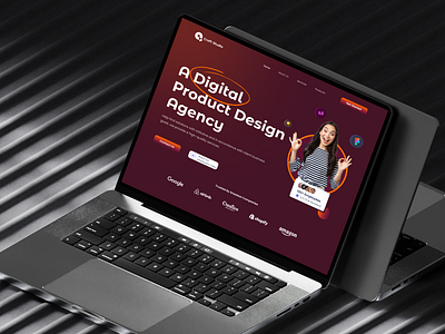 Design Agency Website Design app branding design graphic design interface landingpagedesign mobileapp ui ux