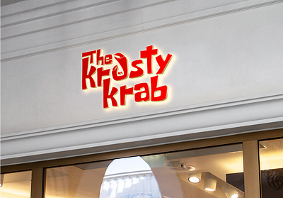 The krusty krab branding adobe illustrator adobe photoshop brand identity branding design graphic design logo logo design