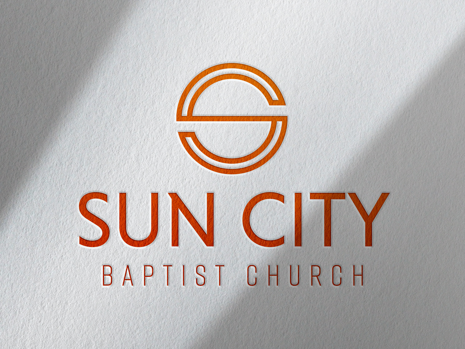 Sun City Baptist Logo by Jeremy Nathaniel Jones on Dribbble