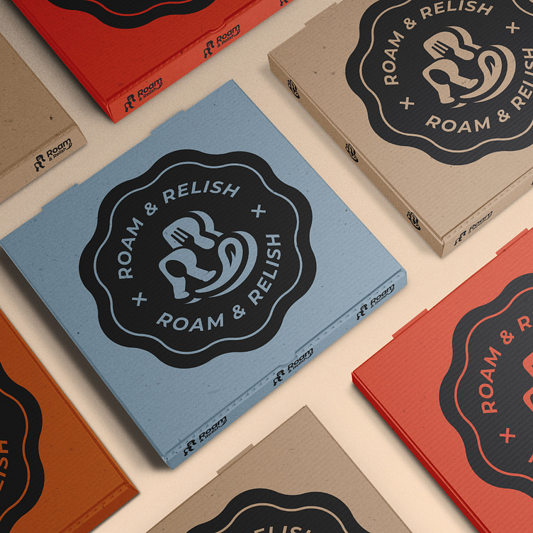 ROAM & RELISH by Oluwamuyiwa | Logo Designer on Dribbble