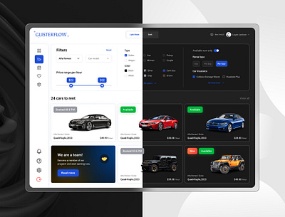 Car Rental Platform UIUX Design branding car rent website car rental ui design car selling website car ui car website design system interaction design rent rent a car system design ui uiux uiux design uiux design about car user experience user interface web design web development website about car