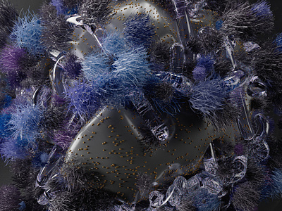 WANNABELIKE Mike Rozov 3d arnold cg cinema4d fur glass hair intensive learning maxon motion nodes particles redshift render rozov simulation textures visualisation wnbl