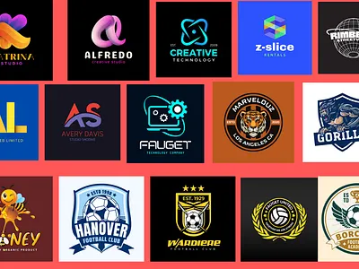 I will design your unique logo and brand guidelines 3d animation graphic design illustrator logo design logo motion graphics ui