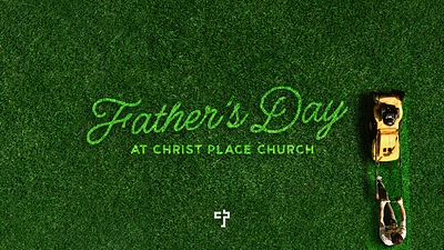 Father's Day Sunday church graphic design holiday minimal realism