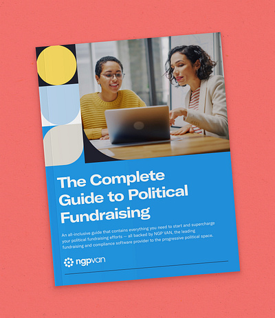 Ebook guide for political fundraising branding design ebook infomational marketing