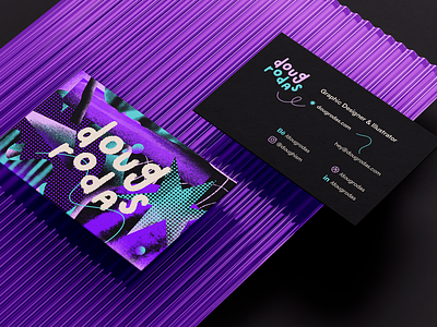 New Branding | Part 02 brand identity branding business card design font illustrator logo texture