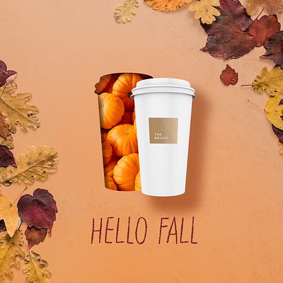 Fall Coffee Shop Menu church coffee coffee shop design fall graphic design menu photoshop realism seasonal