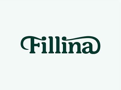 Fillina logo Concept brand logo branding clean company logo design logo logo design logo designer logos simple type typography vector