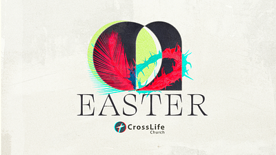 Easter Sunday Concept branding church design easter graphic design icon minimal photoshop rgb sermon series slide sunday