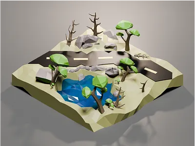 SMOOTH TRAVEL 3d 3d artist 3d illustration blender branding design graphic design illustration isometric logo low poly ui ux