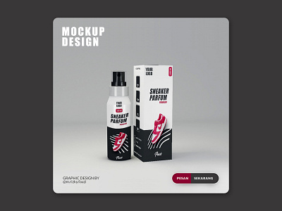 Mockup Design and Promotion | Social Media Post branding desain graphic design mockup parfume shoes poster poster design