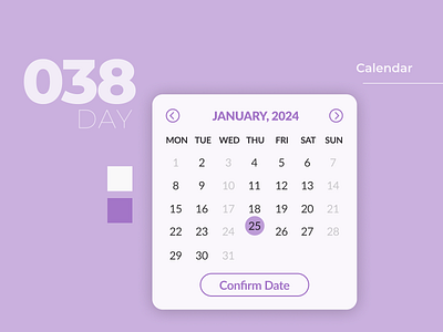 Daily UI Challenge Day #038 - Calendar agenda appointment booking calendar confirm date daily ui dailyui date meeting rendez vous ui challenge